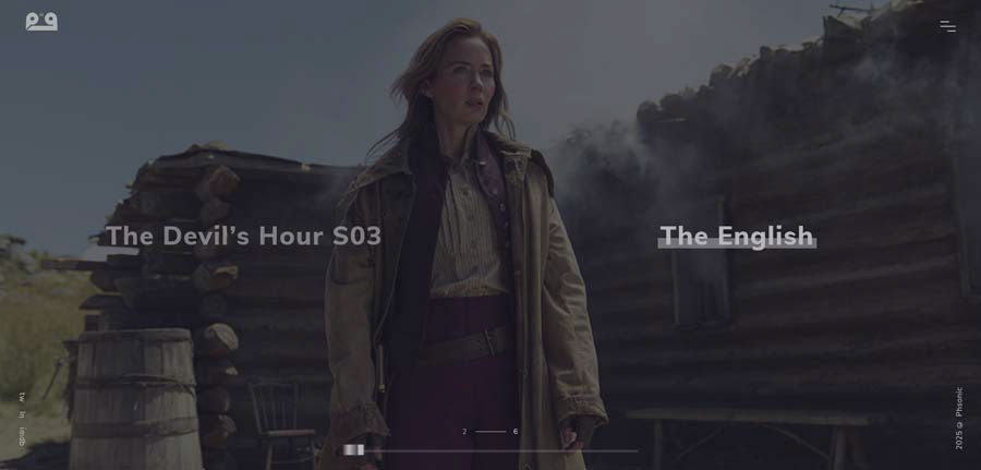 Phsonic sound designer website by Dinovate Studio